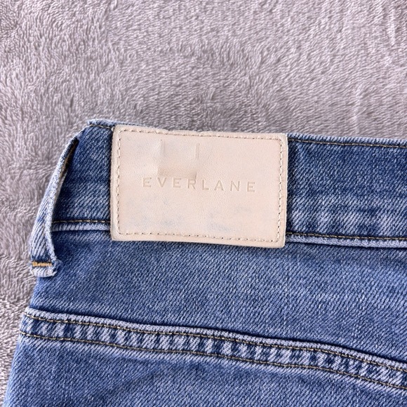 Everlane The Way-High Barrel Jean Womens Size 27Lx28 Blue High Rise Denim Casual - Picture 5 of 7
